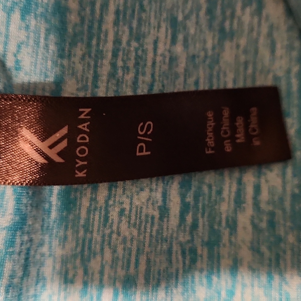 Kyodan Turquoise Tank Top - Picture 3 of 4